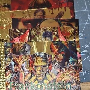 Horror Film Gold Foils